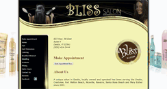 Desktop Screenshot of blissindestin.com
